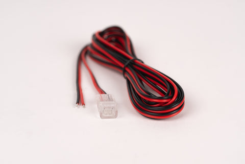Arcova IP20 LED live end with 3 metre cable - alternate angle