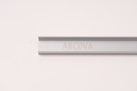 Arcova surface-mount aluminium LED profile, 2 metre - alternate angle